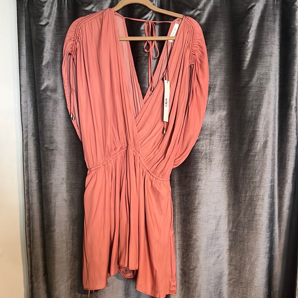 Mustard Seed Rose Romper Large